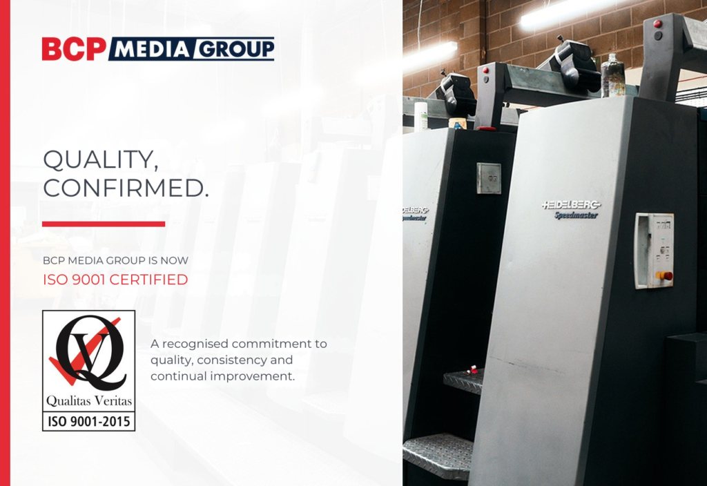 BCP Media Group achieves ISO 9001 certification